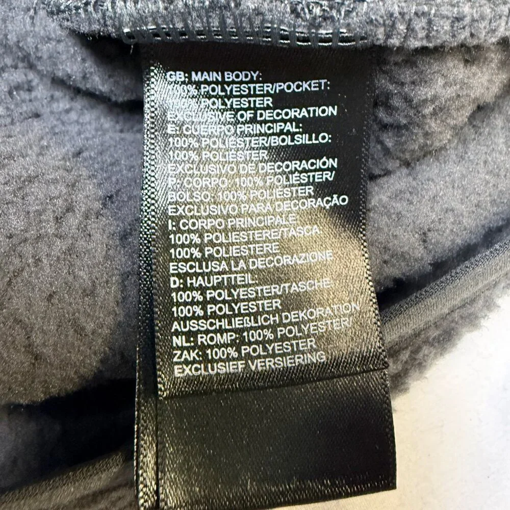 The North‎ Face Men’s Dunraven Sherpa Extra Large Asphalt Gray NWT